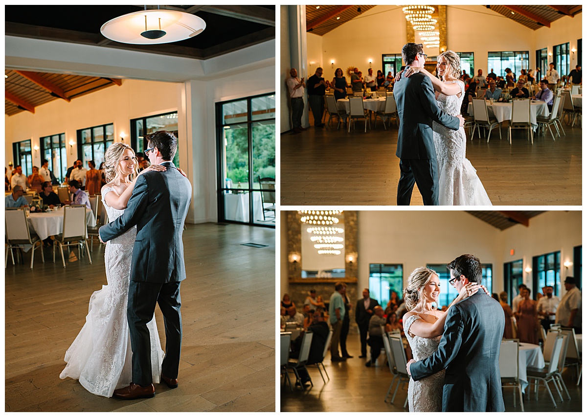First dance as husband and wife by Brittany Emerson Photography