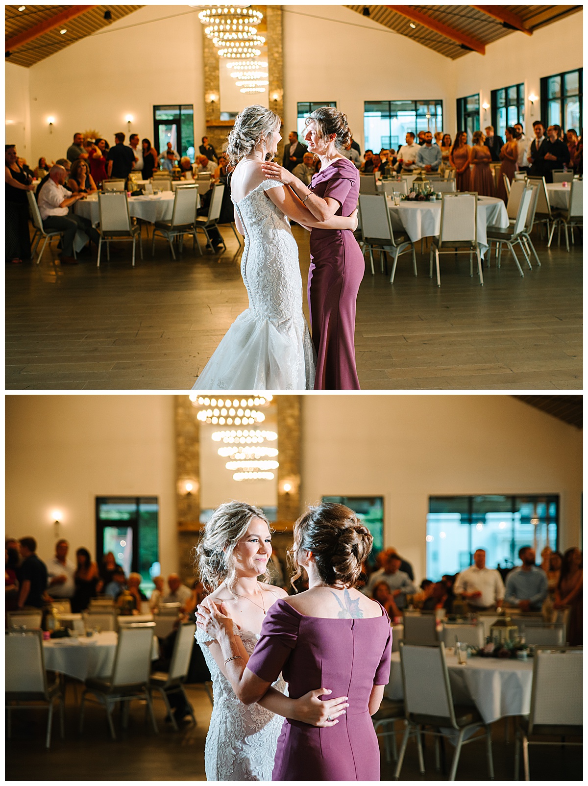 Mother and daughter dance together at Bay Pointe Woods