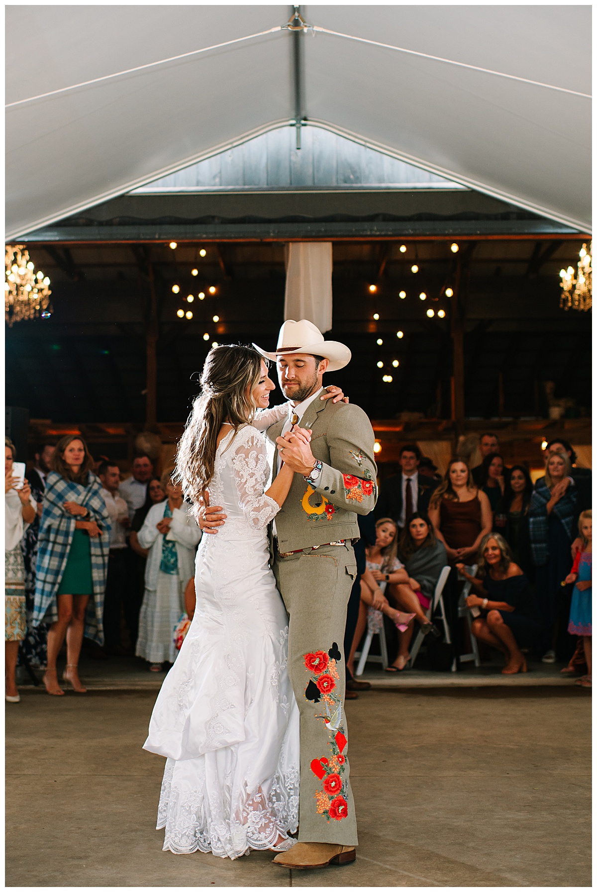Man and woman dance together for Michigan Wedding Photographer