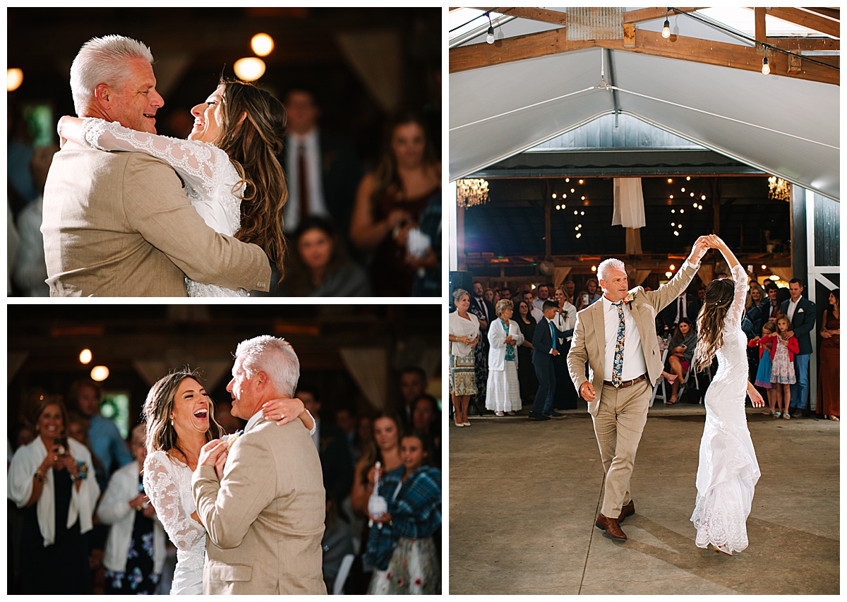 Father and daughter dance for Brittany Emerson Photography