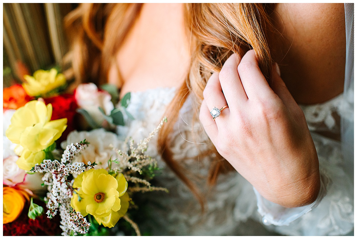 Beautiful ring by Michigan Wedding Photographer
