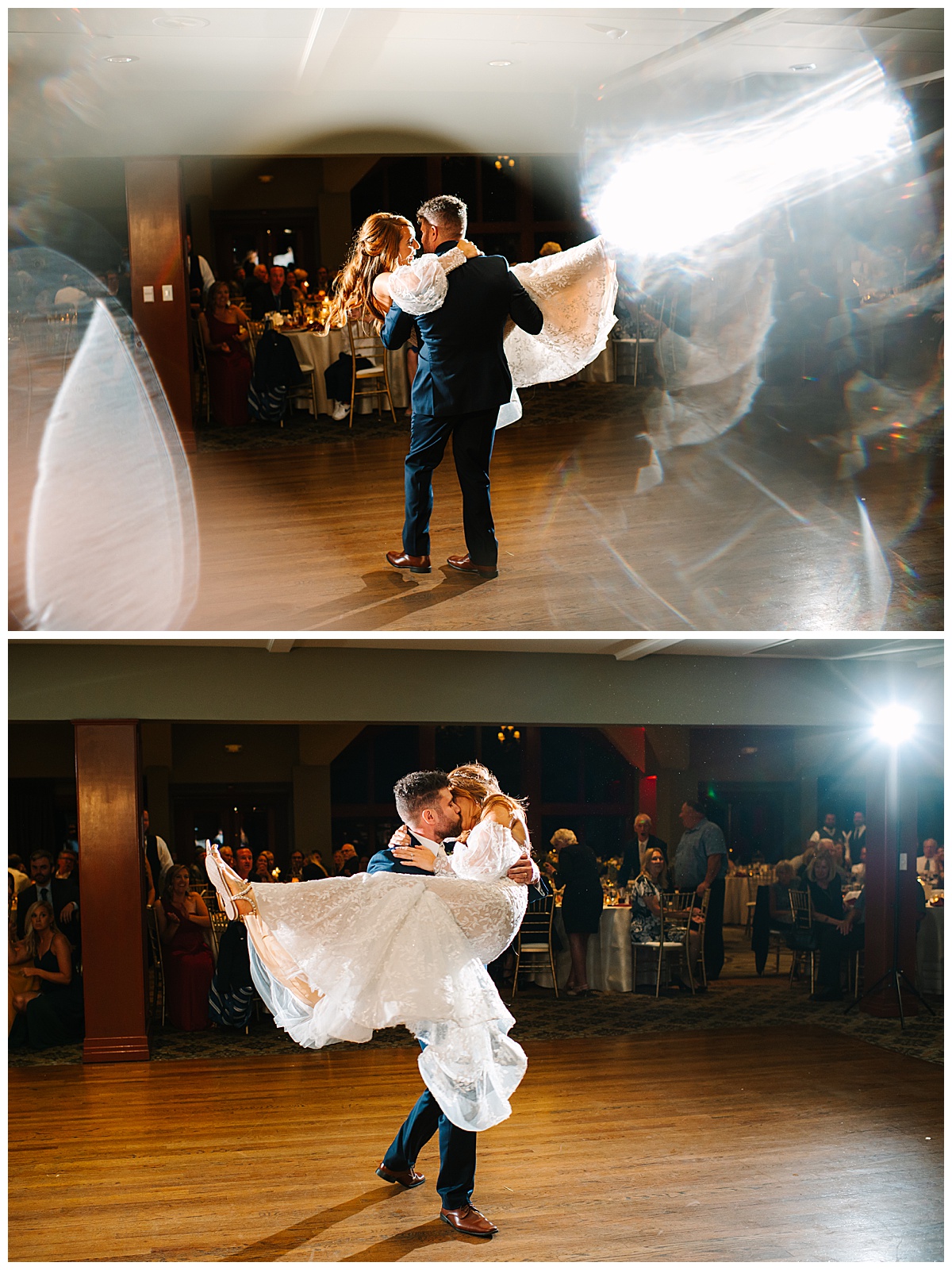 Husband and wife dance together for Brittany Emerson Photography